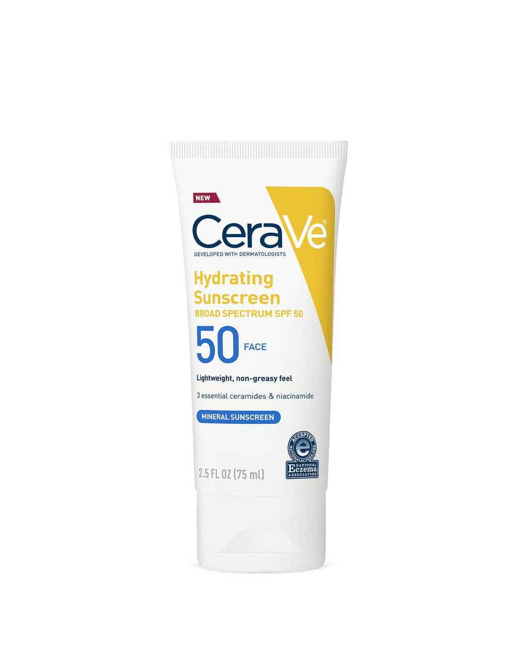 CeraVe Sunscreen Face Hydrating Mineral Sunscreen Face Lotion Spf