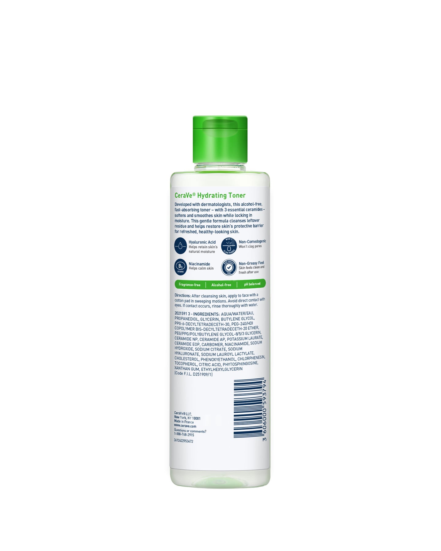 CeraVe Skincare Cleansers Hydrating Toner