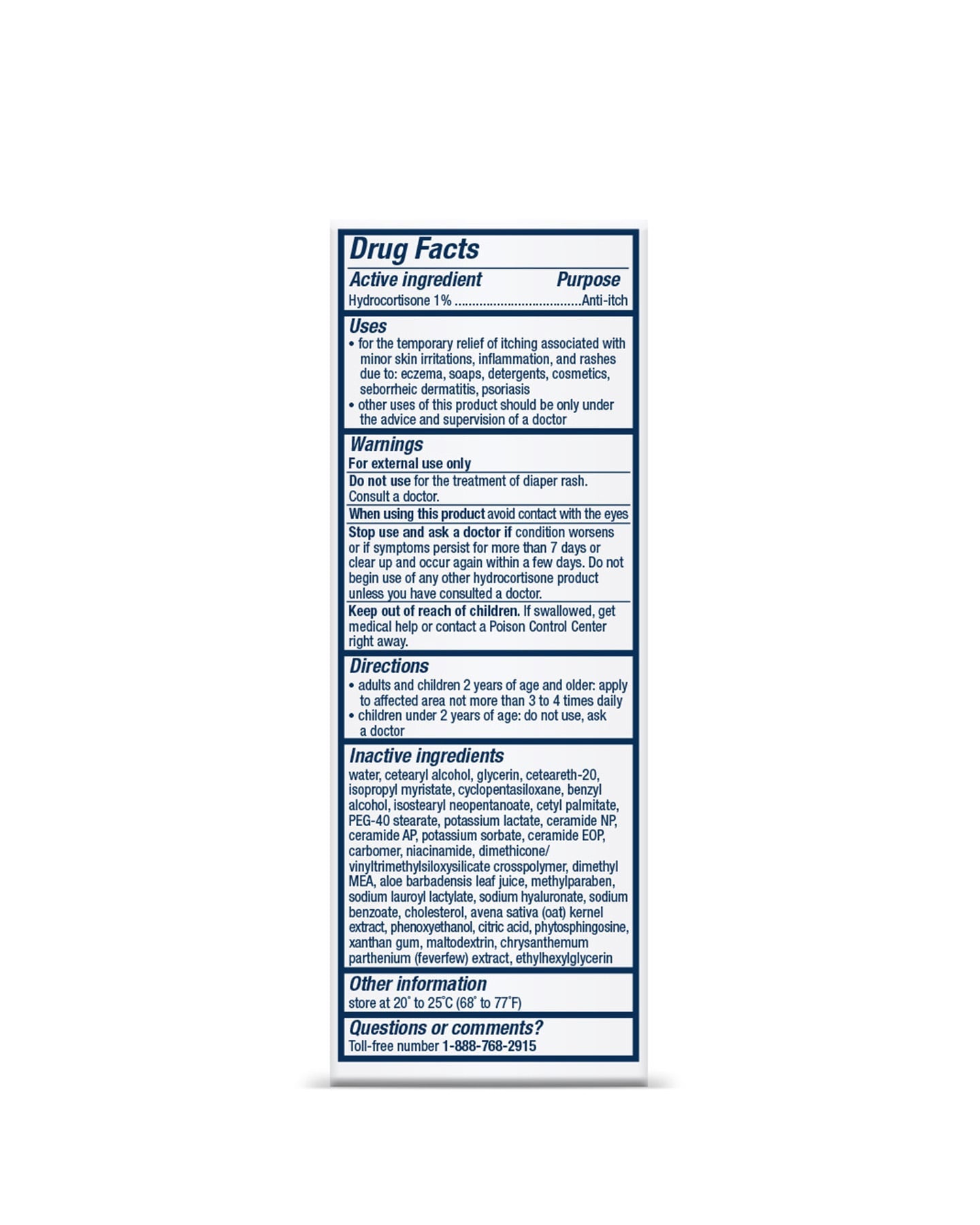 CeraVe Skincare Moisturizers Hydrocortisone Anti Itch Cream