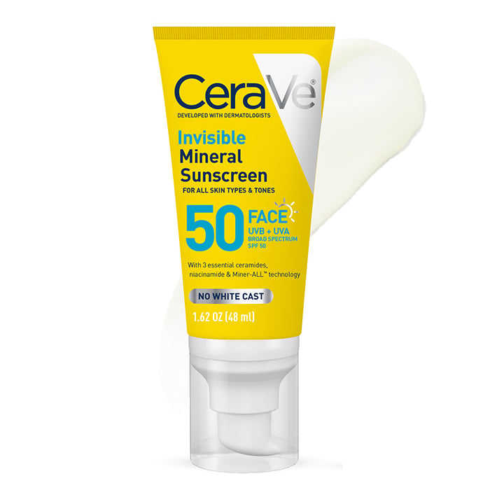 CeraVe Invisible Mineral Face Sunscreen spf S0